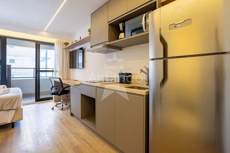 15º andar 300 metros do Allianz Parque com A/C