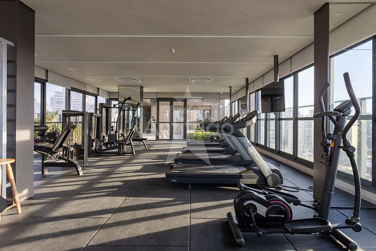 15º andar 300 metros do Allianz Parque com A/C