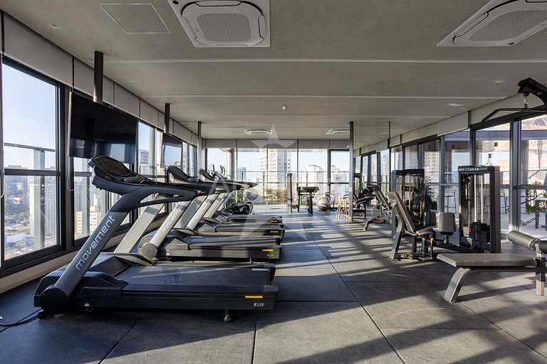 15º andar 300 metros do Allianz Parque com A/C