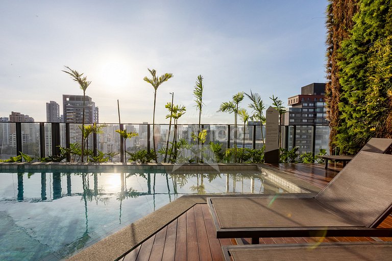 15º andar 300 metros do Allianz Parque com A/C