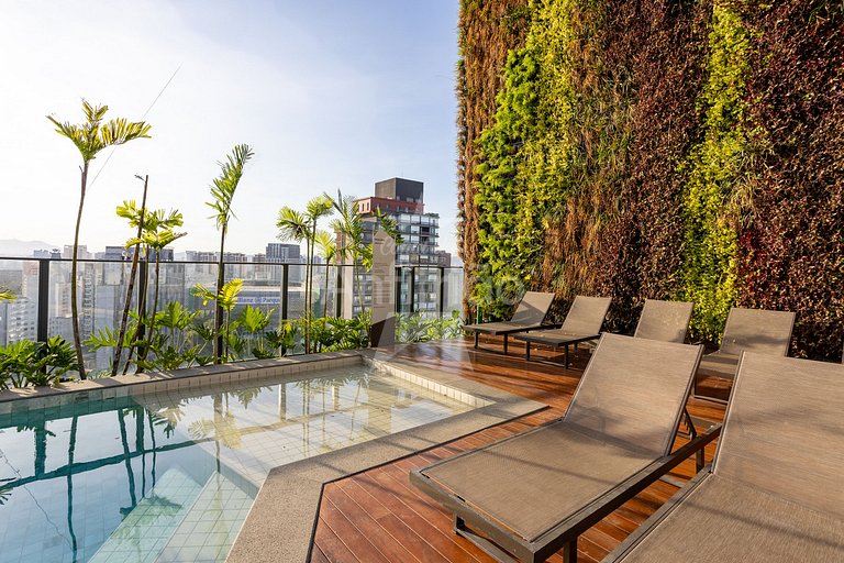 15º andar 300 metros do Allianz Parque com A/C