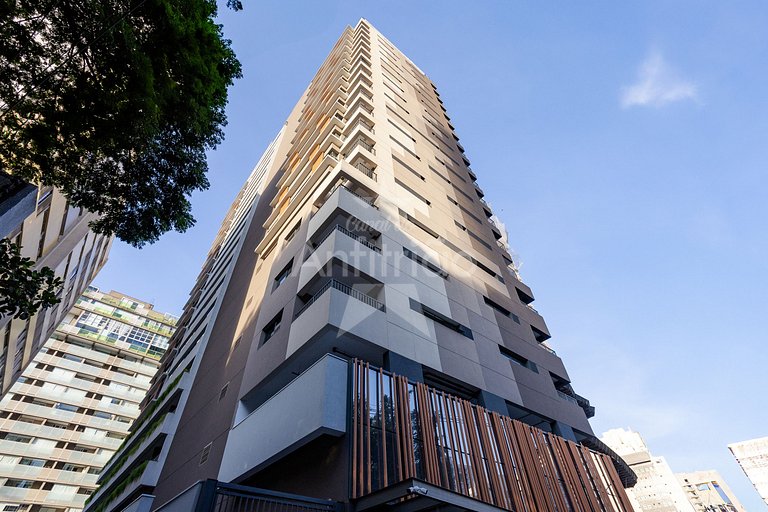 15º andar 300 metros do Allianz Parque com A/C