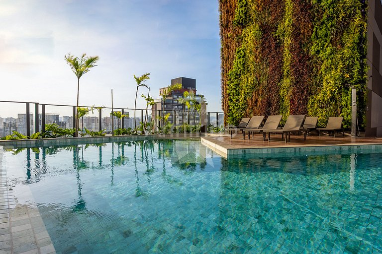 15º andar 300 metros do Allianz Parque com A/C