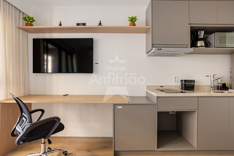 15º andar 300 metros do Allianz Parque com A/C