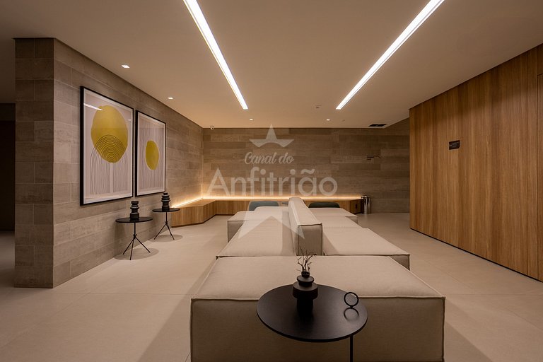 Studio 15º andar Allianz Parque com A/C + Piscina