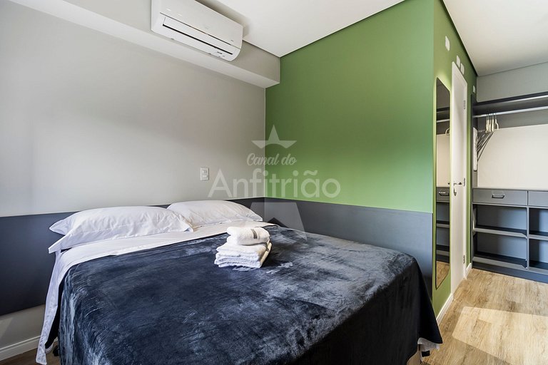 Apê business Lapa com A/C próx. Allianz em 6x