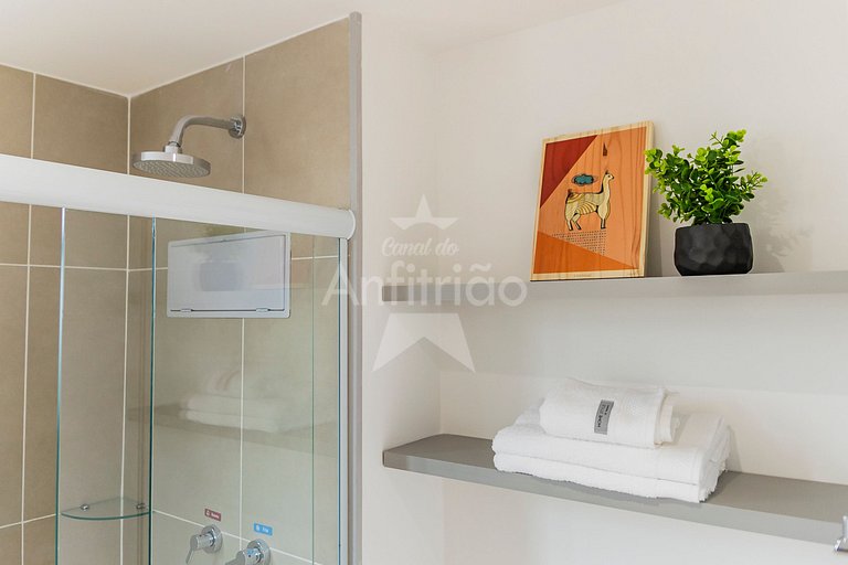 Apê business Lapa com A/C próx. Allianz em 6x