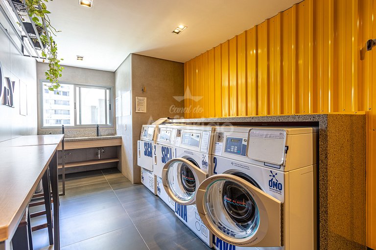 Studio Madá | 5 min metrô + piscina e A/C