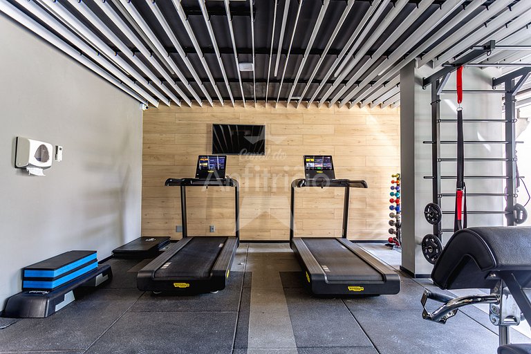 Studio Madá | 5 min metrô + piscina e A/C | em 6x