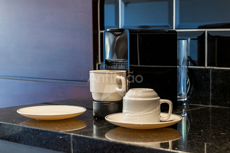 Flat king size consulado americano, garagem + A/C