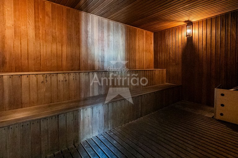 Flat king size, consulado, garagem + A/C | em 6x