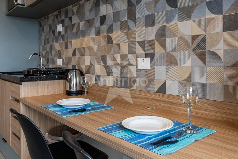 Vista do 25º andar com A/C a 100m do metrô!