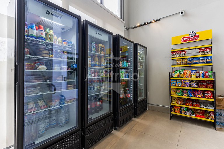 Vista do 25º andar com A/C a 100m do metrô!