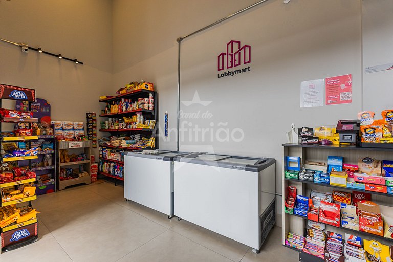 Vista do 25º andar com A/C a 100m do metrô!