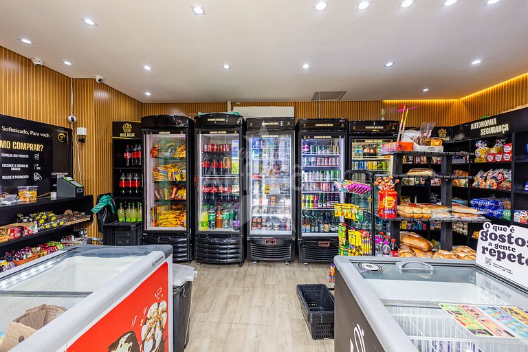 Apê Uau! a 150 m do Metrô com piscina e academia