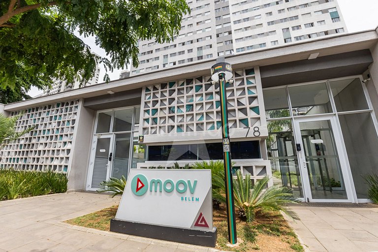 Apê Uau! a 150 m do Metrô com piscina e academia