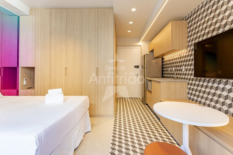 Arraso de apê na Frei Caneca com ar condicionado