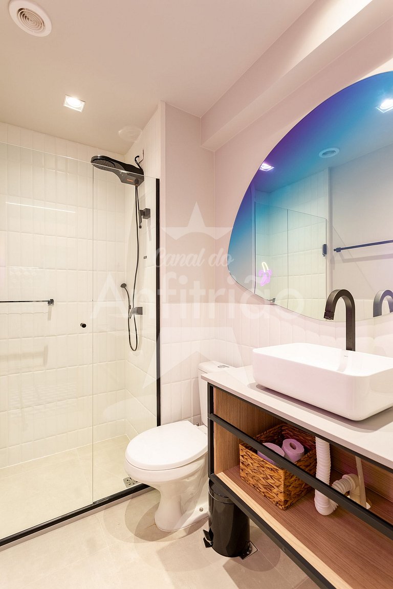 Arraso de apê na Frei Caneca com ar condicionado