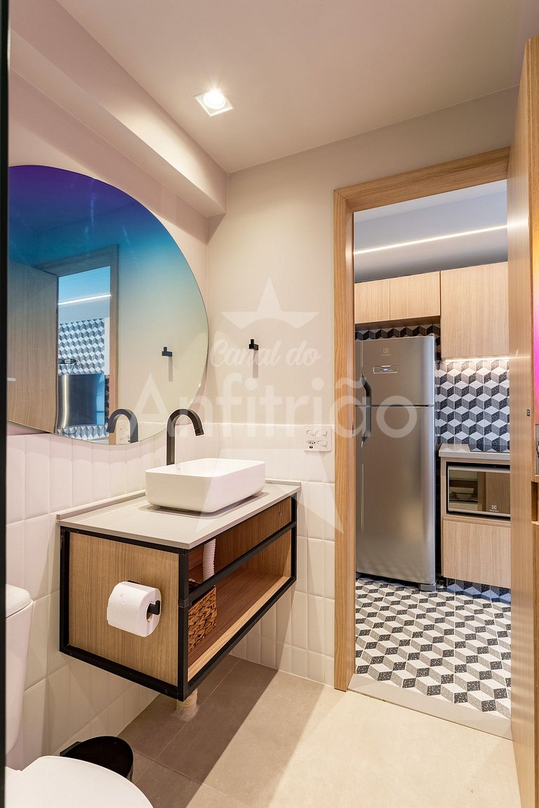 Arraso de apê na Frei Caneca com ar condicionado