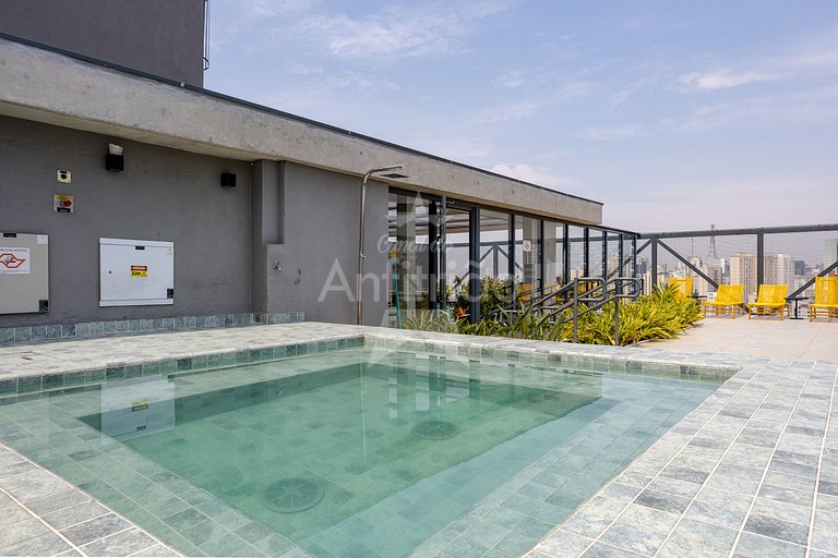 Arraso de apê na Frei Caneca com ar condicionado