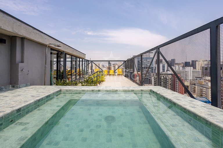 Arraso de apê na Frei Caneca com ar condicionado