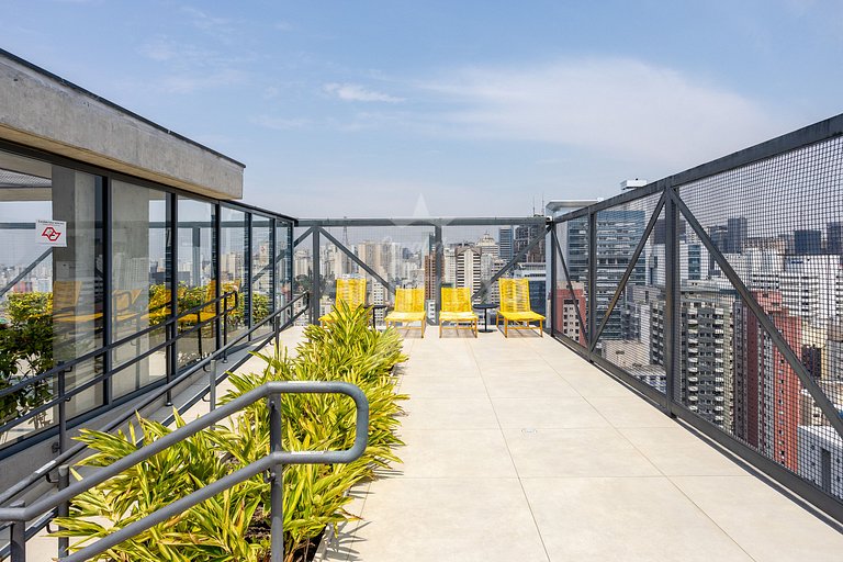 Arraso de apê na Frei Caneca com ar condicionado