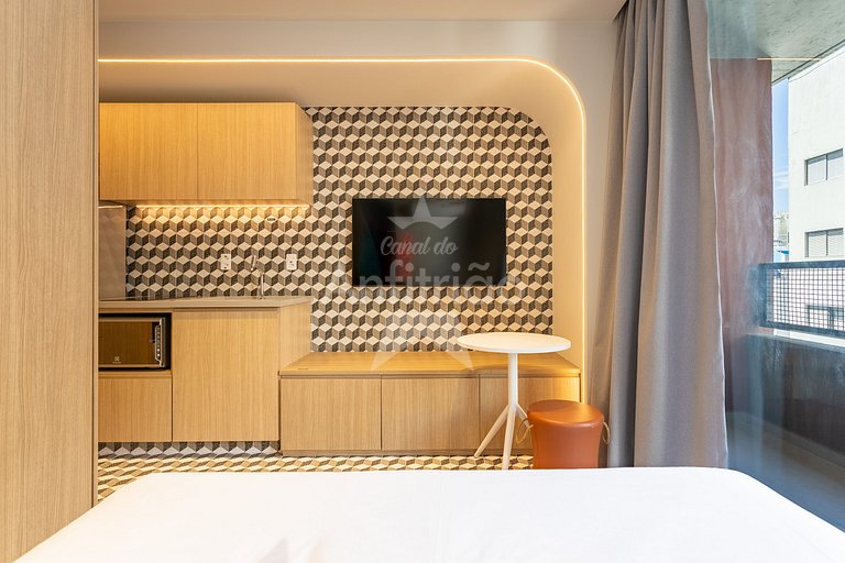 Arraso de apê na Frei Caneca com ar condicionado