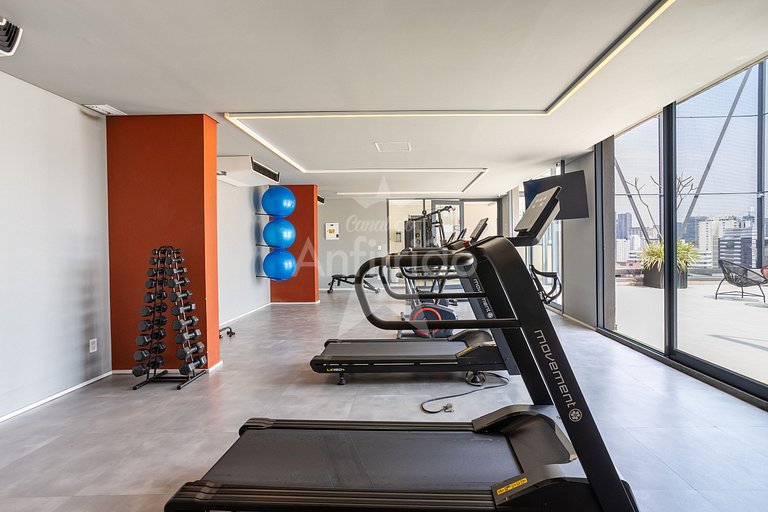 Arraso de apê na Frei Caneca com ar condicionado