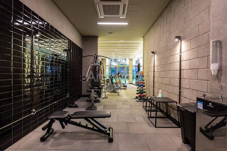 Apê tudo a pé 13º andar com ar condicionado