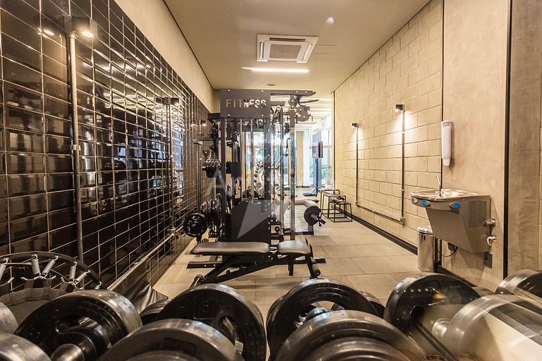 Apê tudo a pé 13º andar com ar condicionado