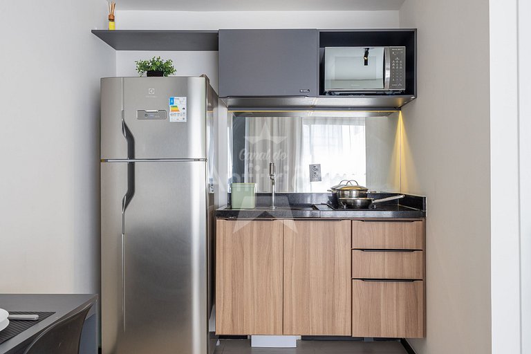 Apê tudo a pé 13º andar com ar condicionado