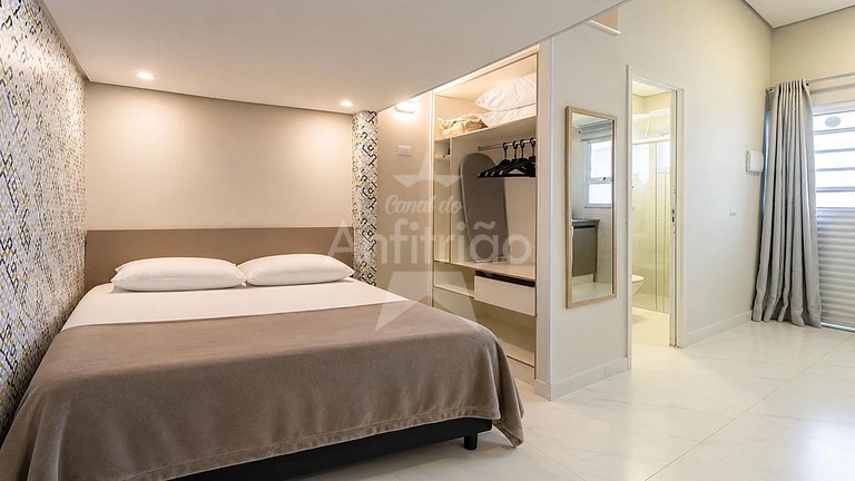 Vilinha Boituva | Mini loft com mezanino 4 pessoas