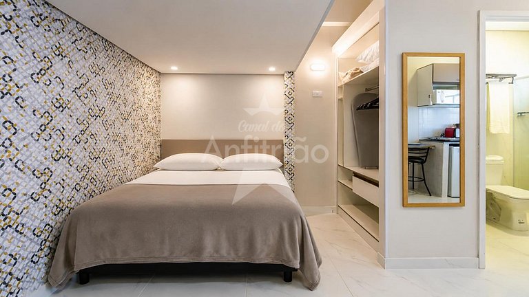 Vilinha Boituva | Mini loft com mezanino 4 pessoas